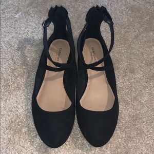 Black flats